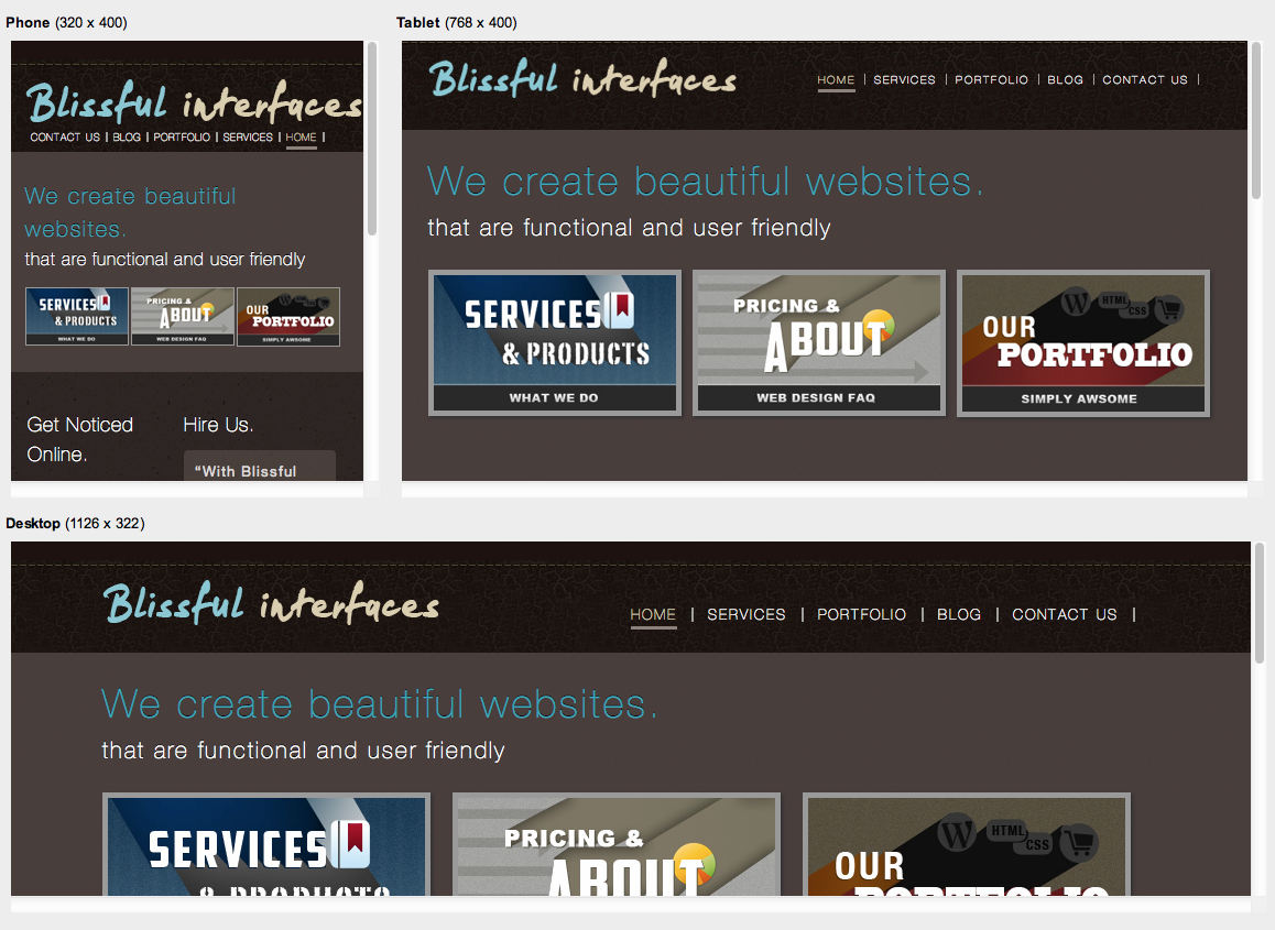 build a responsive WordPress theme